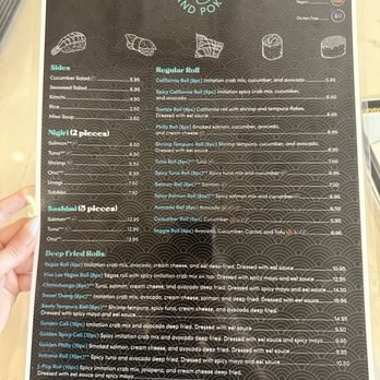 Mom's Sushi and Poke - Sushi menu side 1 - Sushi Bars Near Me - Buckeye, Arizona Mom's Sushi and Poke - Sushi menu side 1 - Sushi Bars Near Me - Buckeye, Arizona