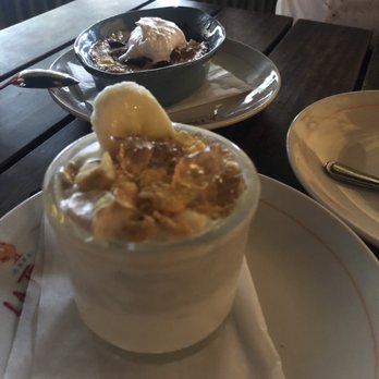 Cafe La Trova - Banana Tres Leches and Bread pudding - Cocktail Bars Near Me - Miami, Florida