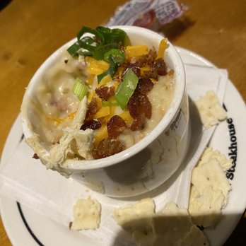 Johnny's Italian Steakhouse - Loaded baked potato soup - Italian Near Me - Des Moines, Iowa Johnny's Italian Steakhouse - Loaded baked potato soup - Italian Near Me - Des Moines, Iowa
