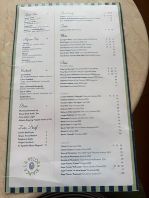 Menu photo 4 La Pecora Bianca Theater District New York, NY