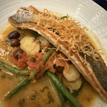 La Belle Helene - Sea bass - French Near Me - Charlotte, North Carolina