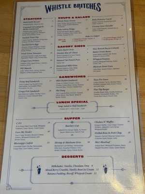 Menu photo 2 Whistle Britches Southlake, TX Menu photo 2 Whistle Britches Southlake, TX