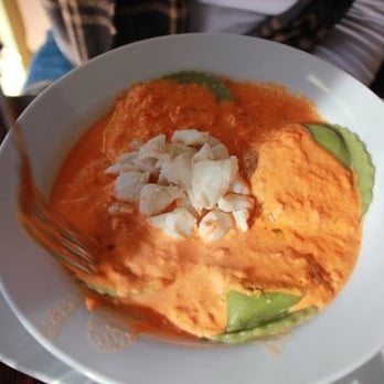 Teavolve - Spinach ravioli w/ crabmeat - Coffee & Tea Near Me - Baltimore, Maryland