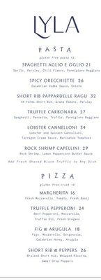 Menu photo 6 Lyla Dallas, TX