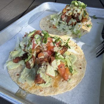 Cocovan Airstream Lounge - Mahi Fish Tacos (fried) - Food Trucks Near Me - Avon Park, Florida Cocovan Airstream Lounge - Mahi Fish Tacos (fried) - Food Trucks Near Me - Avon Park, Florida