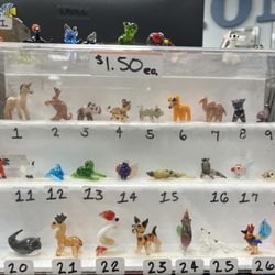 Terry Drugs - Cute glass figurines