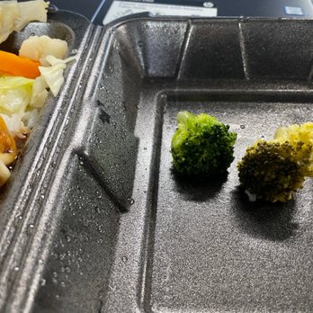 Yoshinoya - Pretty old looking broccoli mixed in with fresher looking broccoli in my meal. - Japanese Near Me - El Monte, California Yoshinoya - Pretty old looking broccoli mixed in with fresher looking broccoli in my meal. - Japanese Near Me - El Monte, California