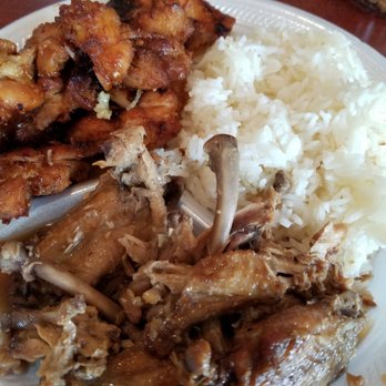 Eat and Out - Bbq chicken and adobo!  Yum! - Filipino Near Me - Katy, Texas