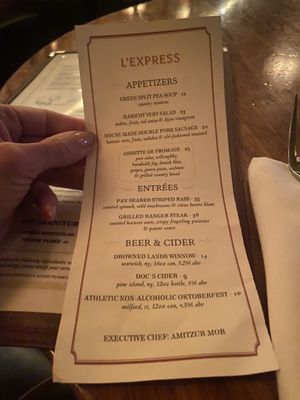 Menu photo 1 L’Express New York, NY Menu photo 1 L’Express New York, NY