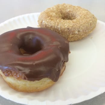 County Donuts - Chocolate Ring and Butter Crunch. Yummy! - Bakeries Near Me - Schaumburg, Illinois
