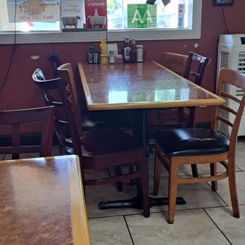Irene's Burger's Cafe - You can see the "A" rating in the window. - Burgers Near Me - Palmdale, California