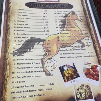 El Potrillo - Menu - Tacos Near Me - Biloxi, Mississippi