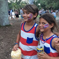 Kamp Kiawah - The 4th of July carnival mostly run by the camp counselors