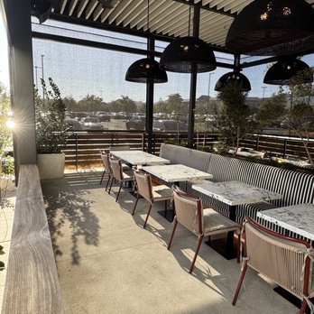 Salina - Outside covered patio - Mediterranean Near Me - Los Angeles, California