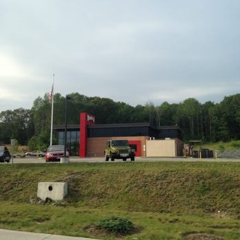 Wendy's - Wendy's of Franklin -- 505 West Central Street / Route 140, Franklin            Exterior - Burgers Near Me - Franklin, Massachusetts