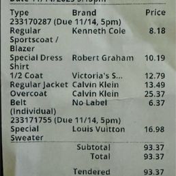 Receipt Receipt