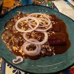 The mole dish that I did not enjoy. I didn't love the flavor. The mole dish that I did not enjoy. I didn't love the flavor.