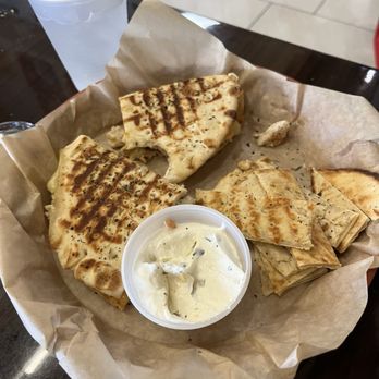 Designer Greens - Orlando - Ranch Melt- No Tomatoes add bacon. Tzatziki and Pita Side - Sandwiches Near Me - Orlando, Florida Designer Greens - Orlando - Ranch Melt- No Tomatoes add bacon. Tzatziki and Pita Side - Sandwiches Near Me - Orlando, Florida