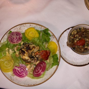 Voyagers - Beet & Butter Salad with Half Spiny Lobster Tail. Side of Pink Eye Peas, Caramelized Onions & Blistered Tomatoes - Seafood Near Me - Orange Beach, Alabama Voyagers - Beet & Butter Salad with Half Spiny Lobster Tail. Side of Pink Eye Peas, Caramelized Onions & Blistered Tomatoes - Seafood Near Me - Orange Beach, Alabama