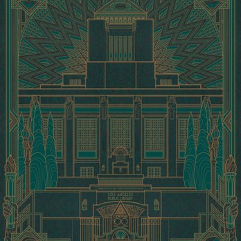 The Library Store - Art Deco Print of Central Library by Anthony Petrie - Centennial Edition, limited to 250 numbered prints. - Bookstores Near Me - Los Angeles, California The Library Store - Art Deco Print of Central Library by Anthony Petrie - Centennial Edition, limited to 250 numbered prints. - Bookstores Near Me - Los Angeles, California