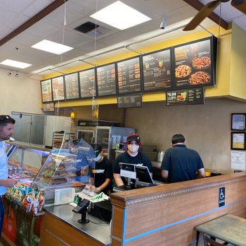 Subway - a man ordering food at a restaurant counter - Fast Food Near Me - Fair Oaks, California Subway - a man ordering food at a restaurant counter - Fast Food Near Me - Fair Oaks, California