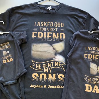 Bay Area Imprinters - Fathers Day- Best Friend father/son - Screen Printing/T-Shirt Printing Near Me - Livermore, California