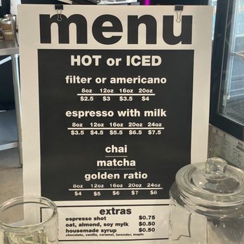 Original Barista - Menu - Coffee & Tea Near Me - Costa Mesa, California