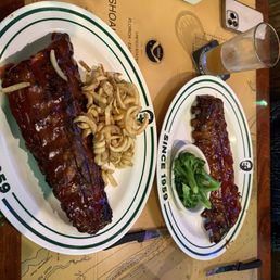 The ribs! Always a good choice