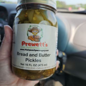 Prewetts Fruit Stand & Fireworks - Bread and Butter Pickles - Fireworks Near Me - Calhoun, Georgia Prewetts Fruit Stand & Fireworks - Bread and Butter Pickles - Fireworks Near Me - Calhoun, Georgia