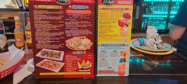 Menu photo 1 Amigo Cantina Greenville, AL
