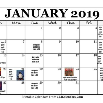 Main Street Art - Main Street Art January Calendar - Paint & Sip Near Me - Maple Shade, New Jersey Main Street Art - Main Street Art January Calendar - Paint & Sip Near Me - Maple Shade, New Jersey