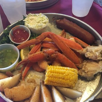 Bayou Cafe - Low country boil with shrimp and crab legs - Seafood Near Me Bayou Cafe - Low country boil with shrimp and crab legs - Seafood Near Me