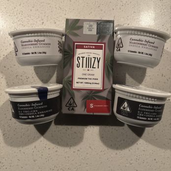 Airfield Supply - Stiiizy vape pod & Wyld Marionberry & Elderberry gummies - Cannabis Dispensaries Near Me - San Jose, California