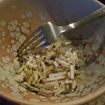Amass Restaurant - Endive, fermented plum, black garlic skin,... (I'm forgetting half of the ingredients) - Scandinavian Near Me - Copenhagen, 84