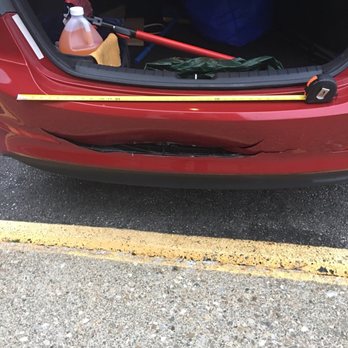 Palisi Auto Body - Almost a 3 foot crack in the bumper - Body Shops Near Me - Beacon, New York Palisi Auto Body - Almost a 3 foot crack in the bumper - Body Shops Near Me - Beacon, New York