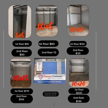 StrongPoint Self Storage - These are our prices and sizes of the units without the 50% discount. Please give me a call @ 901-590-2110 - Self Storage Near Me - Cordova, Tennessee