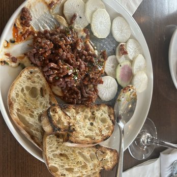 Olive + Oak - Wagyu tartare - Wine Bars Near Me - Saint Louis, Missouri Olive + Oak - Wagyu tartare - Wine Bars Near Me - Saint Louis, Missouri