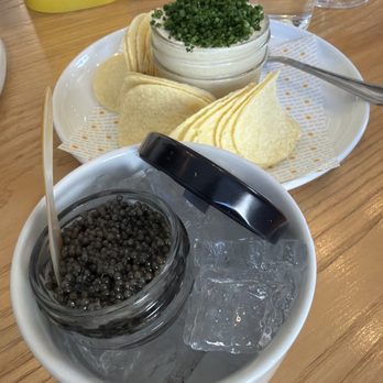 Halfseas Wine & Bottle Shop - Paddlefish caviar and onion dip - Wine Bars Near Me - Seattle, Washington Halfseas Wine & Bottle Shop - Paddlefish caviar and onion dip - Wine Bars Near Me - Seattle, Washington