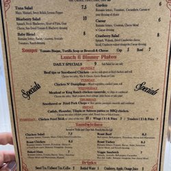 Williams Confectionery Crafts - Lunch menu- more great values, can't wait to try some of these offerings.