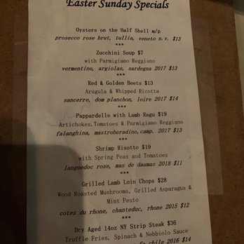 Follia - Easter Sunday - Wine Bars Near Me - New York, New York