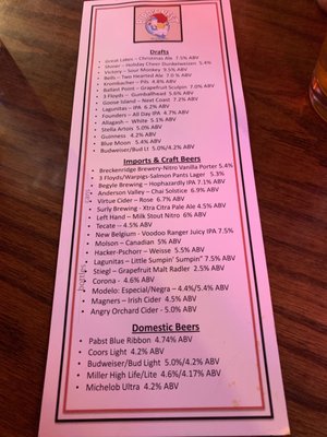 Menu photo 5 Bird's Nest Chicago, IL