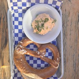 Pretzel and cheese Pretzel and cheese