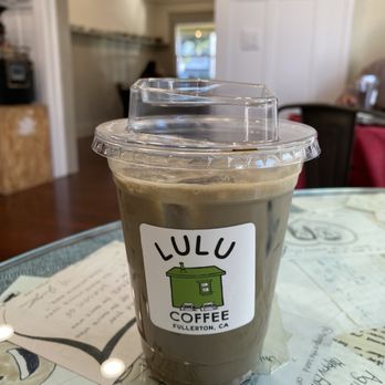 Lu Lu Coffee - Hojicha Latte - Coffee Roasteries Near Me - Fullerton, California