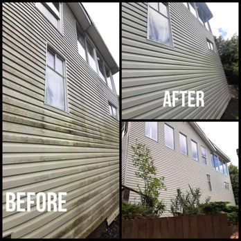 Coastal Shores Window Cleaning - Vinyl Siding is one of out cleaning specialties. Our softwash methods clean and ensure water is not pushed up behind your siding. - Window Washing Near Me - Victoria, British Columbia Coastal Shores Window Cleaning - Vinyl Siding is one of out cleaning specialties. Our softwash methods clean and ensure water is not pushed up behind your siding. - Window Washing Near Me - Victoria, British Columbia