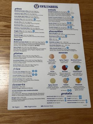 Menu photo 4 Nick The Greek Santa Barbara, CA Menu photo 4 Nick The Greek Santa Barbara, CA