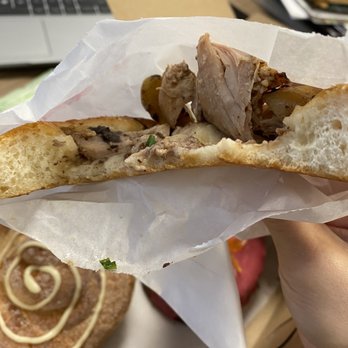 Beyond Pastry Studio - Actual Adobo, not shoyu chicken, on top this wonderful pastry - Bakeries Near Me - Honolulu, Hawaii Beyond Pastry Studio - Actual Adobo, not shoyu chicken, on top this wonderful pastry - Bakeries Near Me - Honolulu, Hawaii