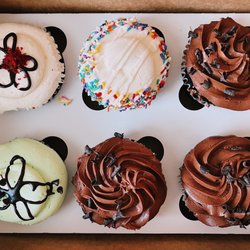 Flour Child Bakery - Red velvet, funfetti, grasshopper and chocolate buttercream