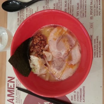 Ramen Bar Akira - Red spicy ramen - Ramen Near Me - Rome, RM