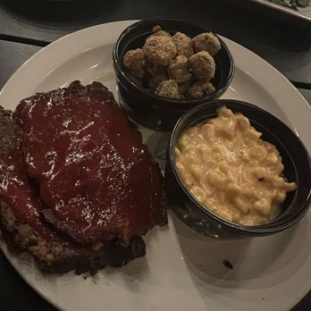 The Loft at Picker’s - Meatloaf corn casserole fried okra - American Near Me - Wichita Falls, Texas The Loft at Picker’s - Meatloaf corn casserole fried okra - American Near Me - Wichita Falls, Texas