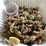 Photo of Plum Bistro - Seattle, WA, United States. Oyster Mushroom Calamari